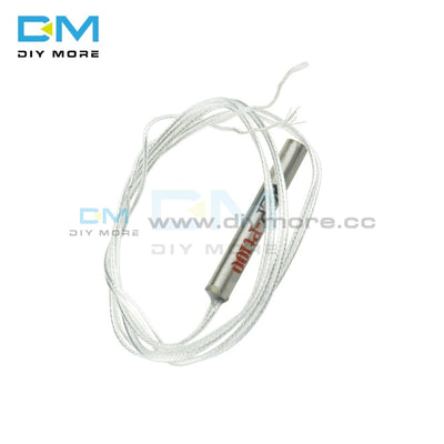 Pt100 Platinum Resister Temperature Sensor Waterproof Temp Probe Celsius Insulated Shielding