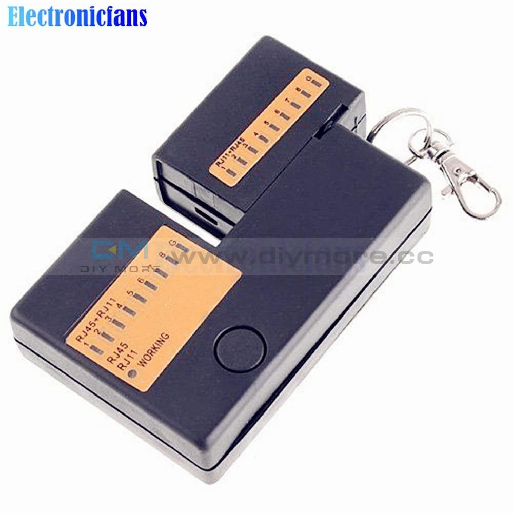 Portable Mini Network Cable Tester Tools Rj45 Rj11 Rj12 Lan With Key Chain Gps/gprs Module