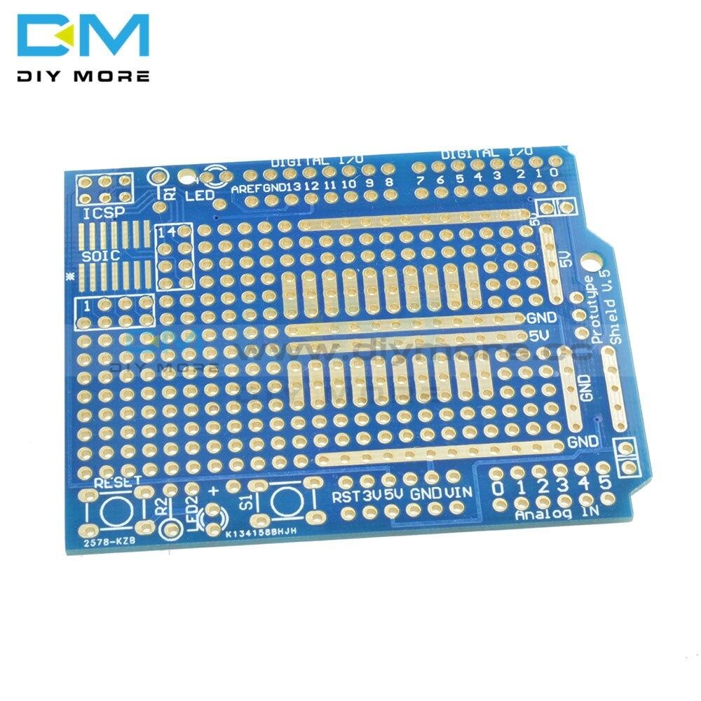 Prototype PCB for Arduino UNO R3 Shield Board DIY Combo Module 2mm+2.5 ...