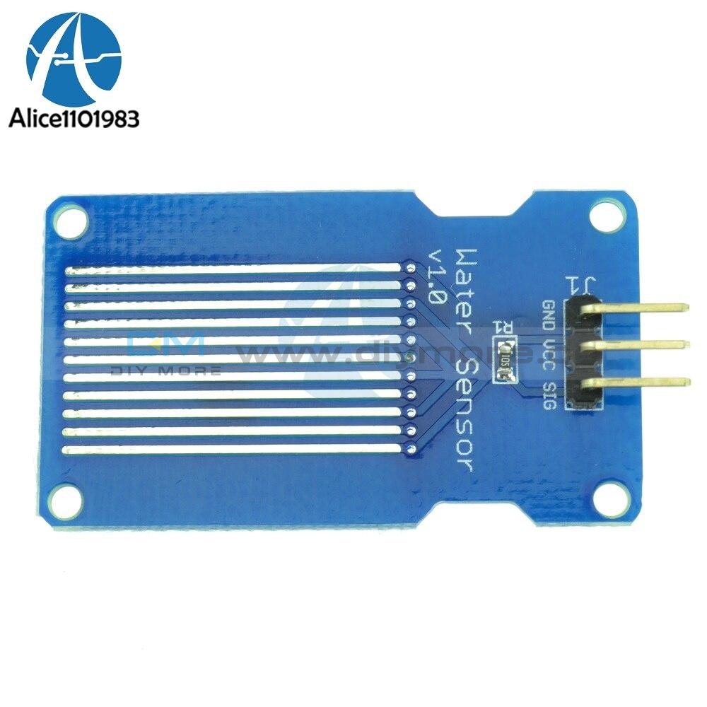 Rain Water Sensor Level Module Depth Of Detection Board For Arduino Dc 3.3V 5V