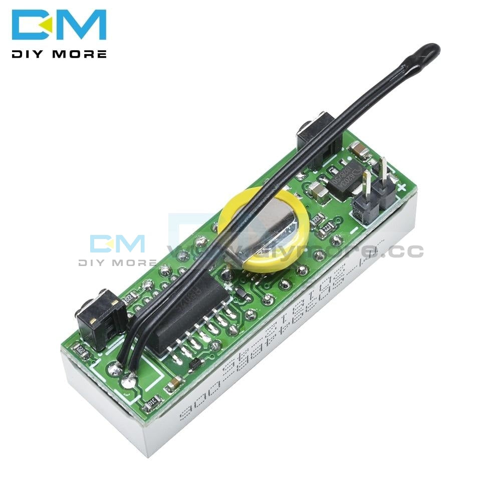 Red Blue Green 3 In 1 Led Ds3231 Ds3231Sn Digital Clock Temperature Voltage Module Time Thermometer