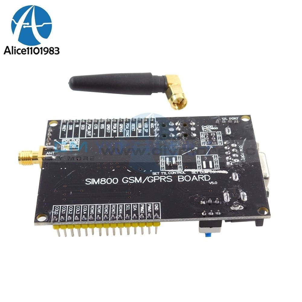 Sim800 Gsm Gprs Gps Sim900A Upgrade Board Module Ttl For 51 Stm32 Smart Electronics High Performance