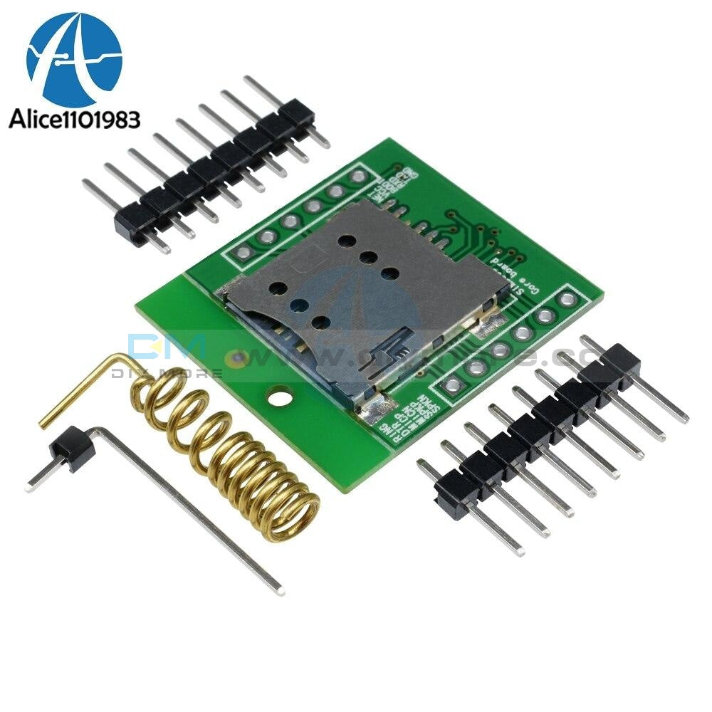 Sim800C Gsm Gprs Module Stm32 Microcontroller 51 Equipped High Tts Micro Sim Card Holder Small Size