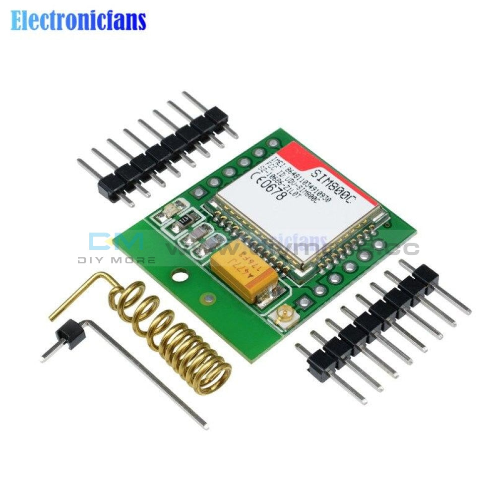 SIM800C GSM GPRS Module STM32 Microcontroller 51 Equipped With Bluetoo ...