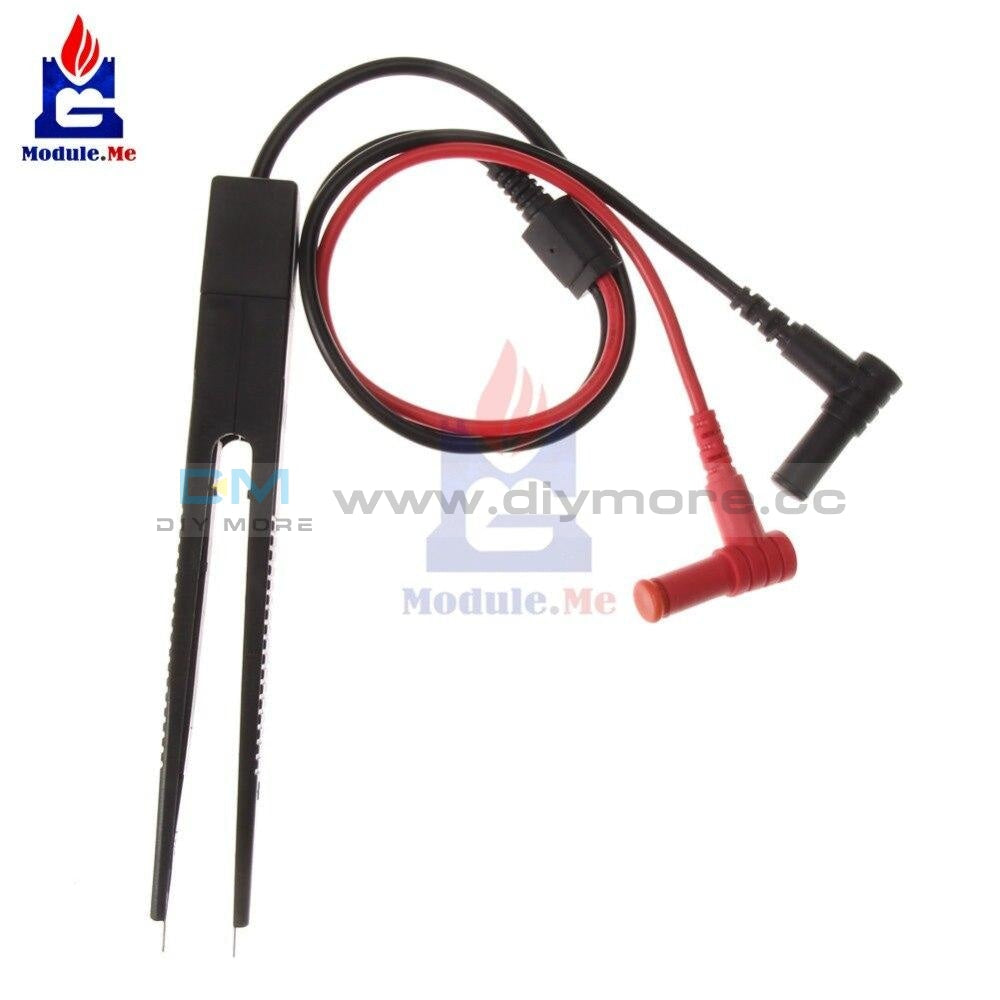 Smd Inductor Test Clip Probe Tweezers 250V For Resistor Multimeter Capacitor Meter Components