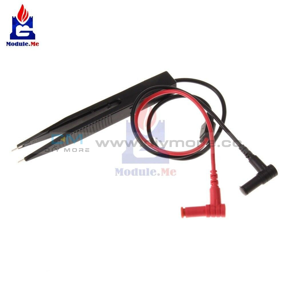 Smd Inductor Test Clip Probe Tweezers 250V For Resistor Multimeter Capacitor Meter Components