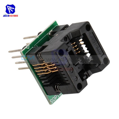 Soic8 Sop8 To Dip8 Ez Programmer Socket Adapter 150Mil Converter Module Tools