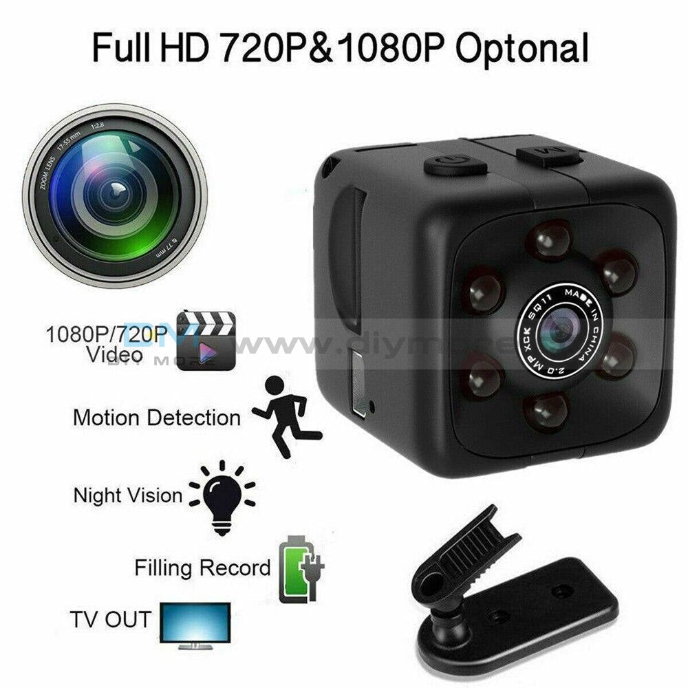 Sq11 Mini Camera Wireless Home Security Dvr Hd 1080P Camcorder Car Dvr Video Recorder Sport Digital