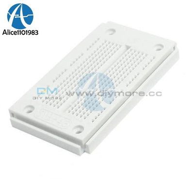 Syb 46 Breadboard 270 Point 23X12 Solderless Pcb Bread Board Test Borad Diy Integrated Circuits