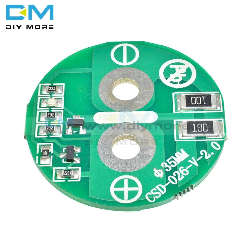 Super Capacitance Equalization Board 2.7V 500F Capacitor Protection Diameter 35Mm Farad Pressure