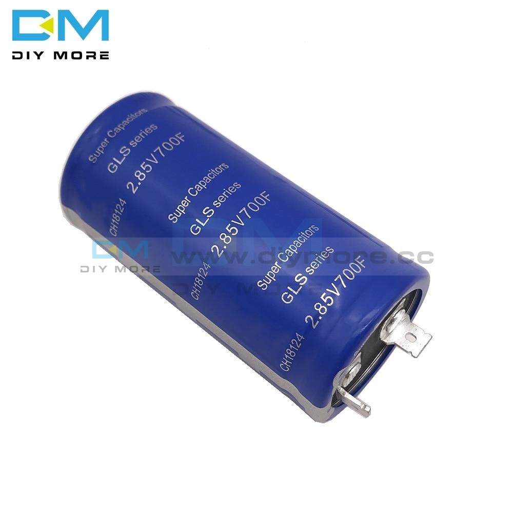 Super Farad Capacitor 2.85V 700F 35*72Mm High Frequency Low Esr Flag Feet 35X72Mm Ultracapacitor For