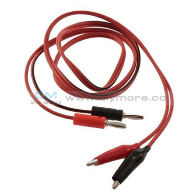 Alligator Test Lead Clip To Banana Plug Probe Cable 1M Tools