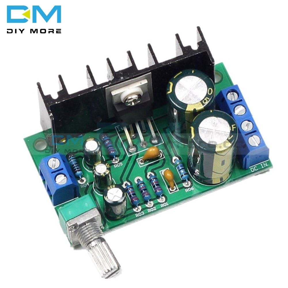 Tda2050 Audio Usb Power Supply Potentiometer Amplifier Board 1 One Channel Ch Ac Dc 12 24V 5W 120W