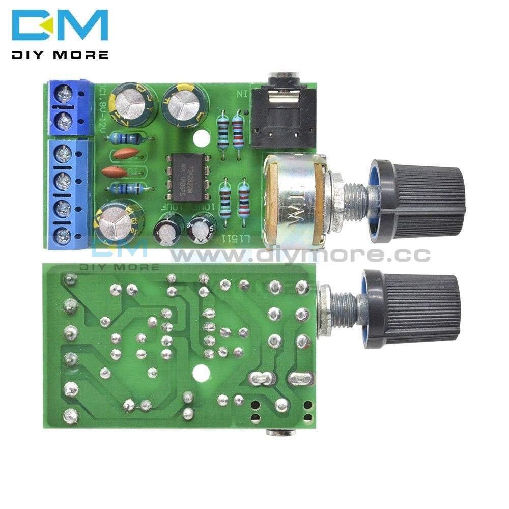 Tda2822M Amplifier Board Channel Stereo Mini Aux Audio Module Amp Dc 1.8 12V 2.0 Integrated Circuits