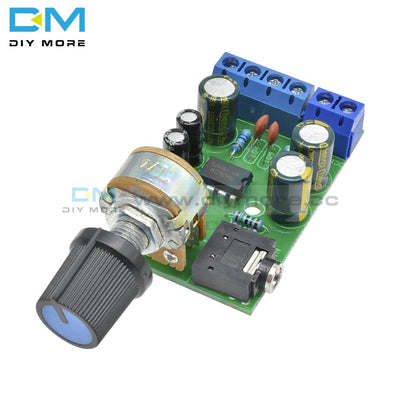 Tda2822M Amplifier Board Channel Stereo Mini Aux Audio Module Amp Dc 1.8 12V 2.0 Integrated Circuits