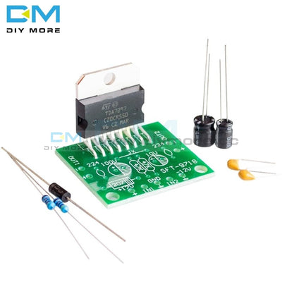 Tda7297 Amplifier Board Module 12V Dc Excellent Grade 2.0 Dual Audio Encoding Electronic Diy Kit