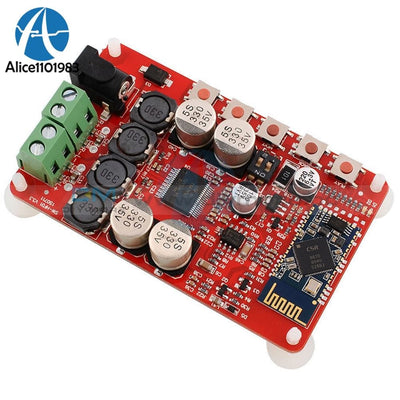 Tda7492P 50W+50W Wireless Bluetooth 4.0 Audio Receiver Digital Amplifier Board Moudle 2.1 Interface