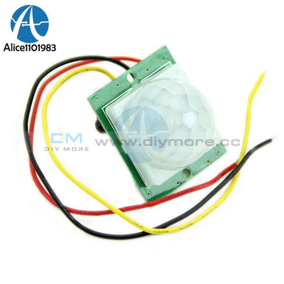Tdl 718A Pir Ir Infrared Pyroelectric Motion Sensor Board Detector Module Dc 12V 5Ma