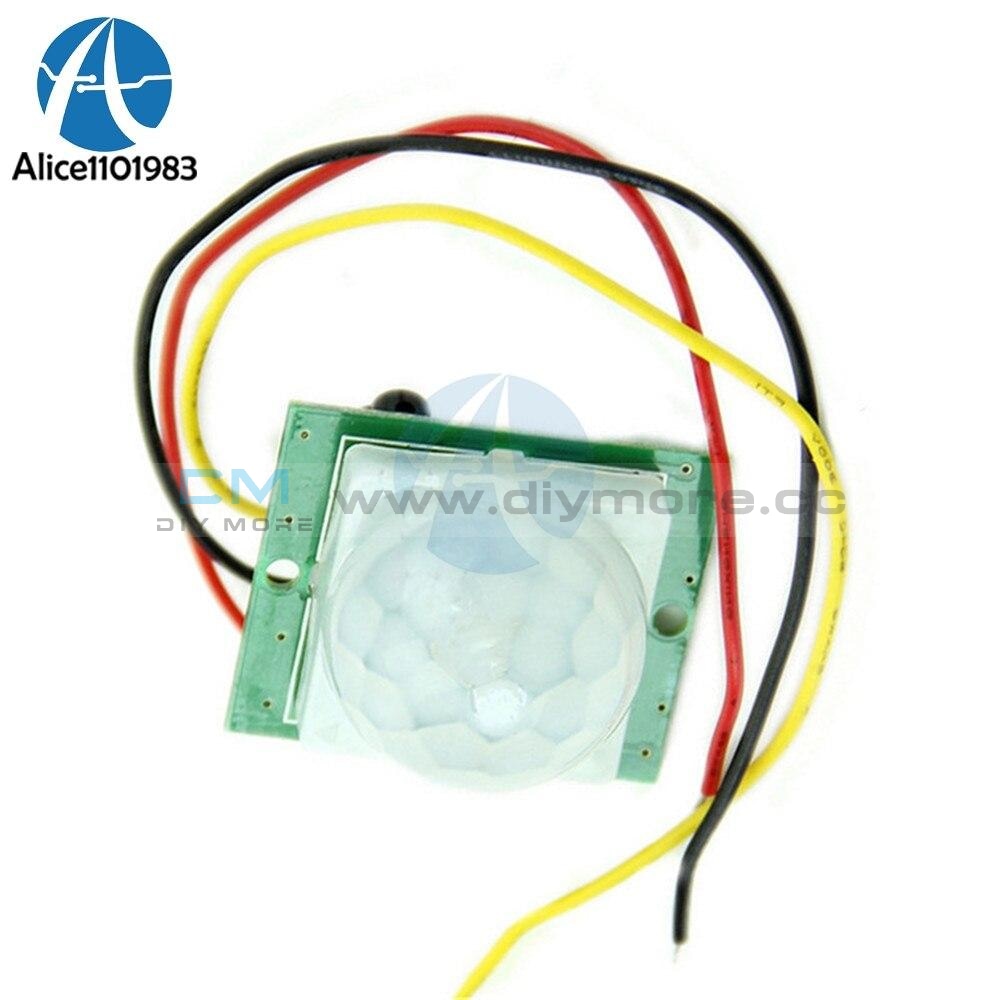 Tdl 718A Pir Ir Infrared Pyroelectric Motion Sensor Board Detector Module Dc 12V 5Ma