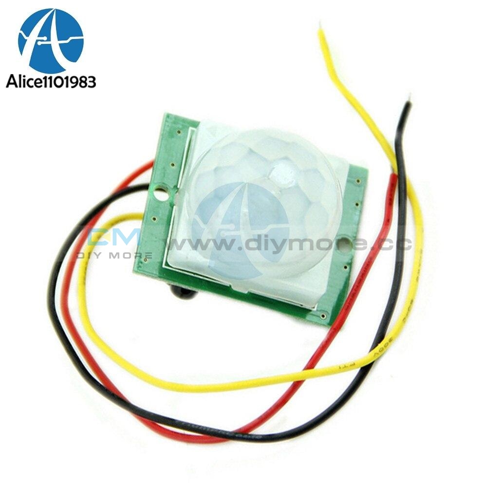 Tdl 718A Pir Ir Infrared Pyroelectric Motion Sensor Board Detector Module Dc 12V 5Ma