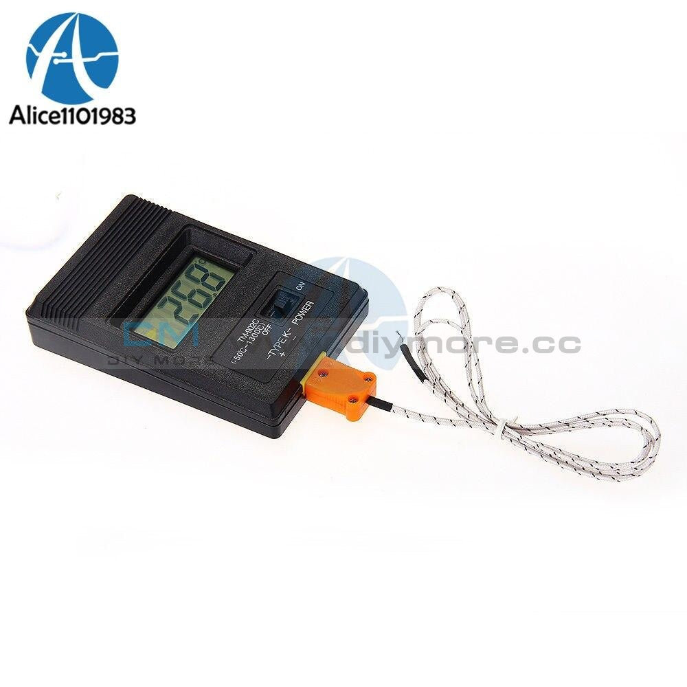 Tm902C Digital Lcd K Type Thermometer Temperature Single Input Pro Thermocouple Probe Detector