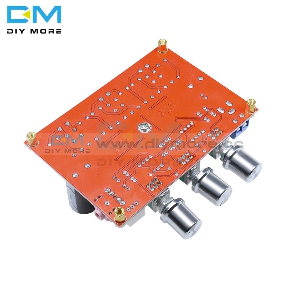 Tpa3116 D2 2.1 Digital Audio Amplifier Board Tpa3116D2 Subwoofer Speaker Amplifiers Dc 12V 24V 2*50W