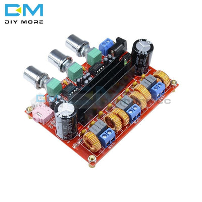 Tpa3116 D2 2.1 Digital Audio Amplifier Board Tpa3116D2 Subwoofer Speaker Amplifiers Dc 12V 24V 2*50W