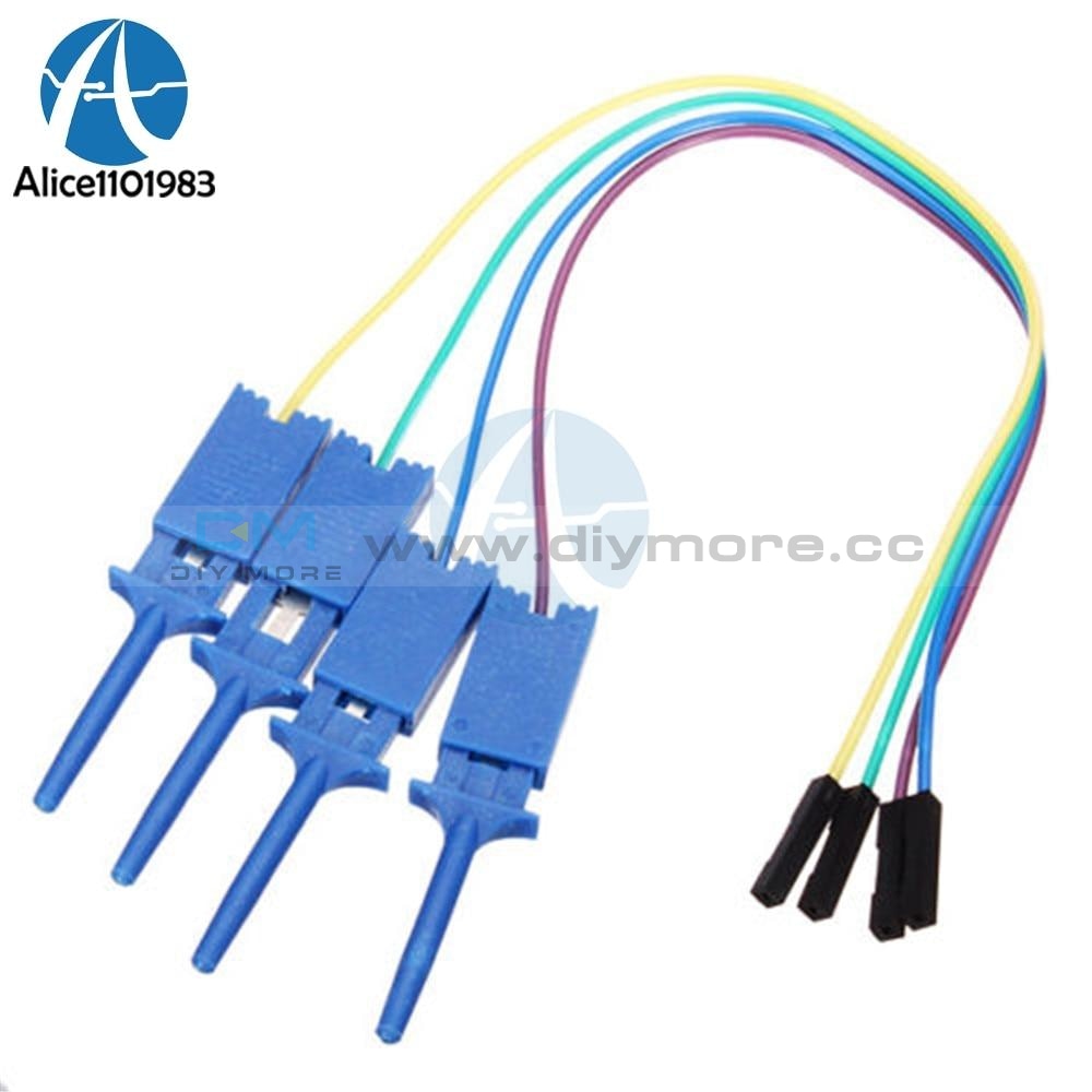 Test Clamp Wire Hook Clip For Logic Analyzer Electronic Components Integrated Circuits