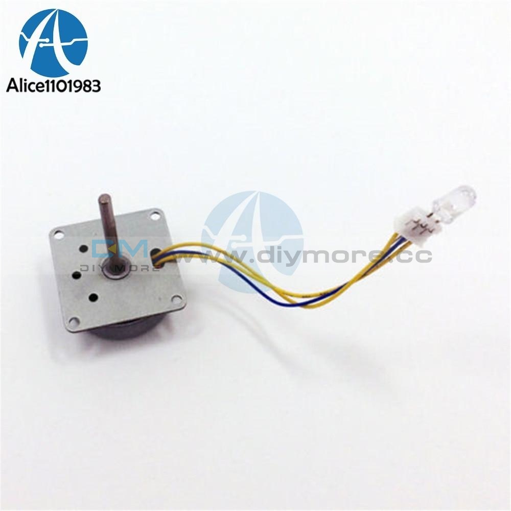 Three 3 Phase Ac Micro Brushless Generator Mini Wind Hand Motor Module For Arduino With Led Lamp