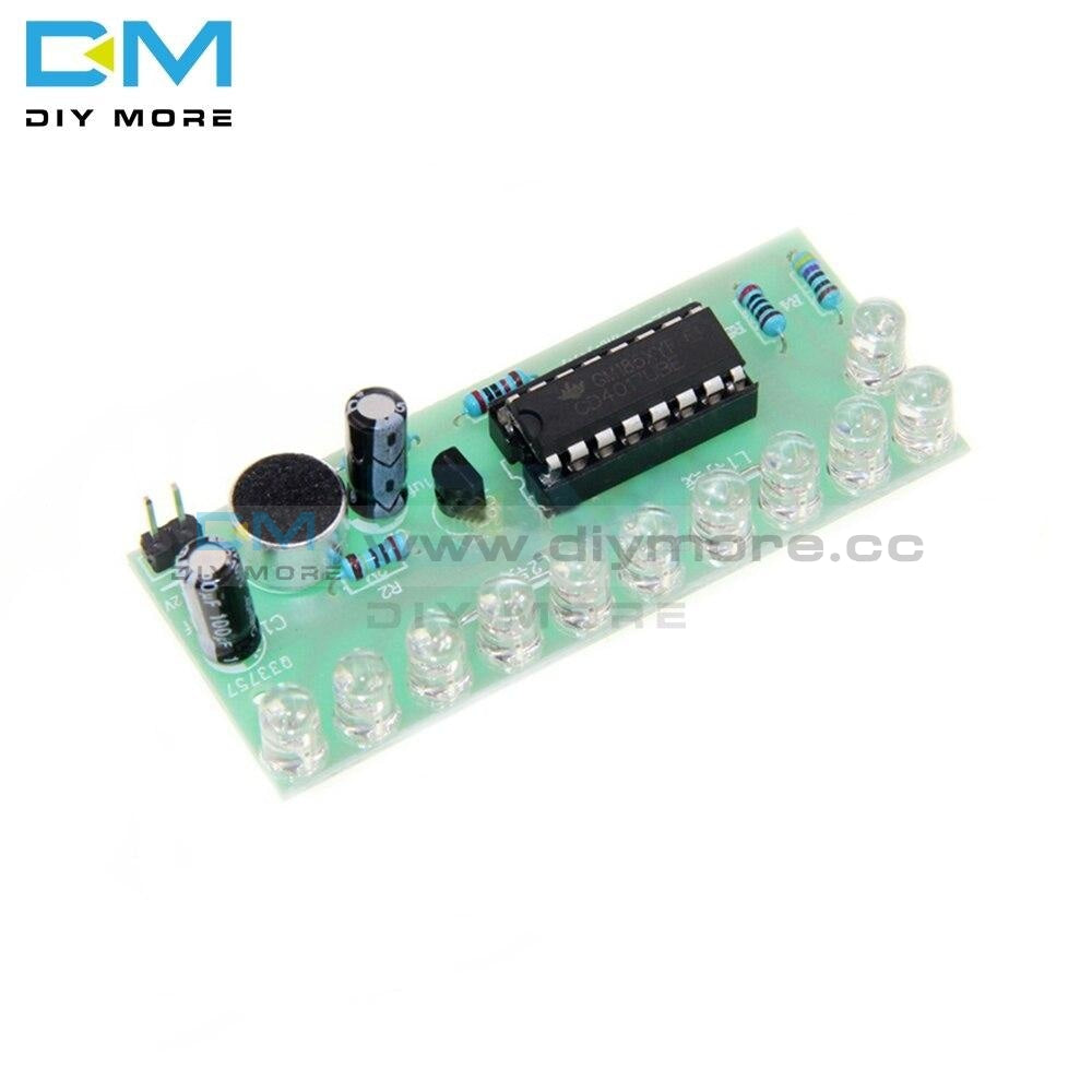 Voice Activated Led Water Light Kit Cd4017 Lantern Control Fun Electronic Production Teaching