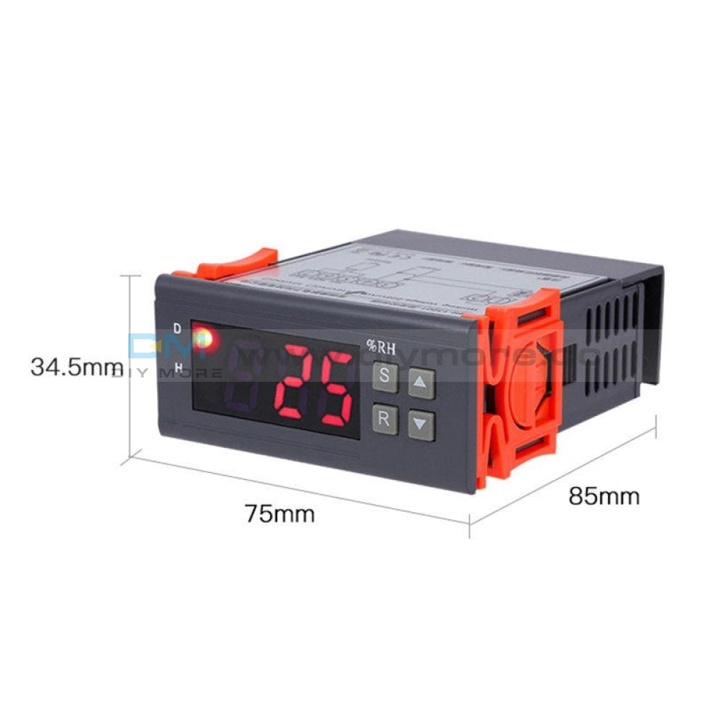 Mh13001 Ac220V/110V/ 12V Digital Humidity Controller 1%rh - 99%rh Temperature Sensor