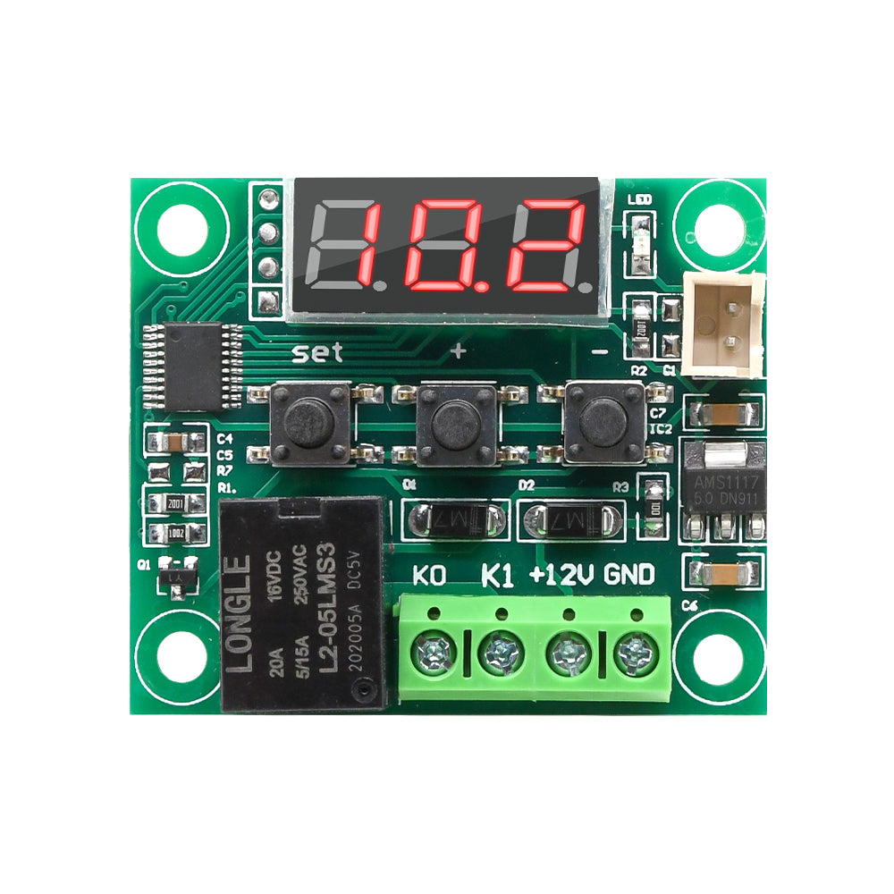 DC 12V W1209 LED Digital Thermostat Temperature Control Meter