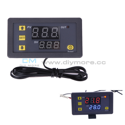 W3230 Led Digital Thermostat Temperature Controller Dc 12V/24V Ac 110V 220V 20A High Precision