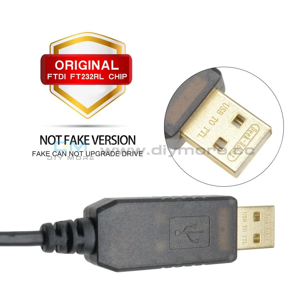 FT232RL USB TO RJ11 6P4C PLUG ADAPTER RS232 SERIAL COMMUNICATION