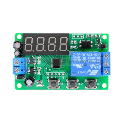 Digital Led Display Automation Delay Relay Switch Module Timer Control Dc12V