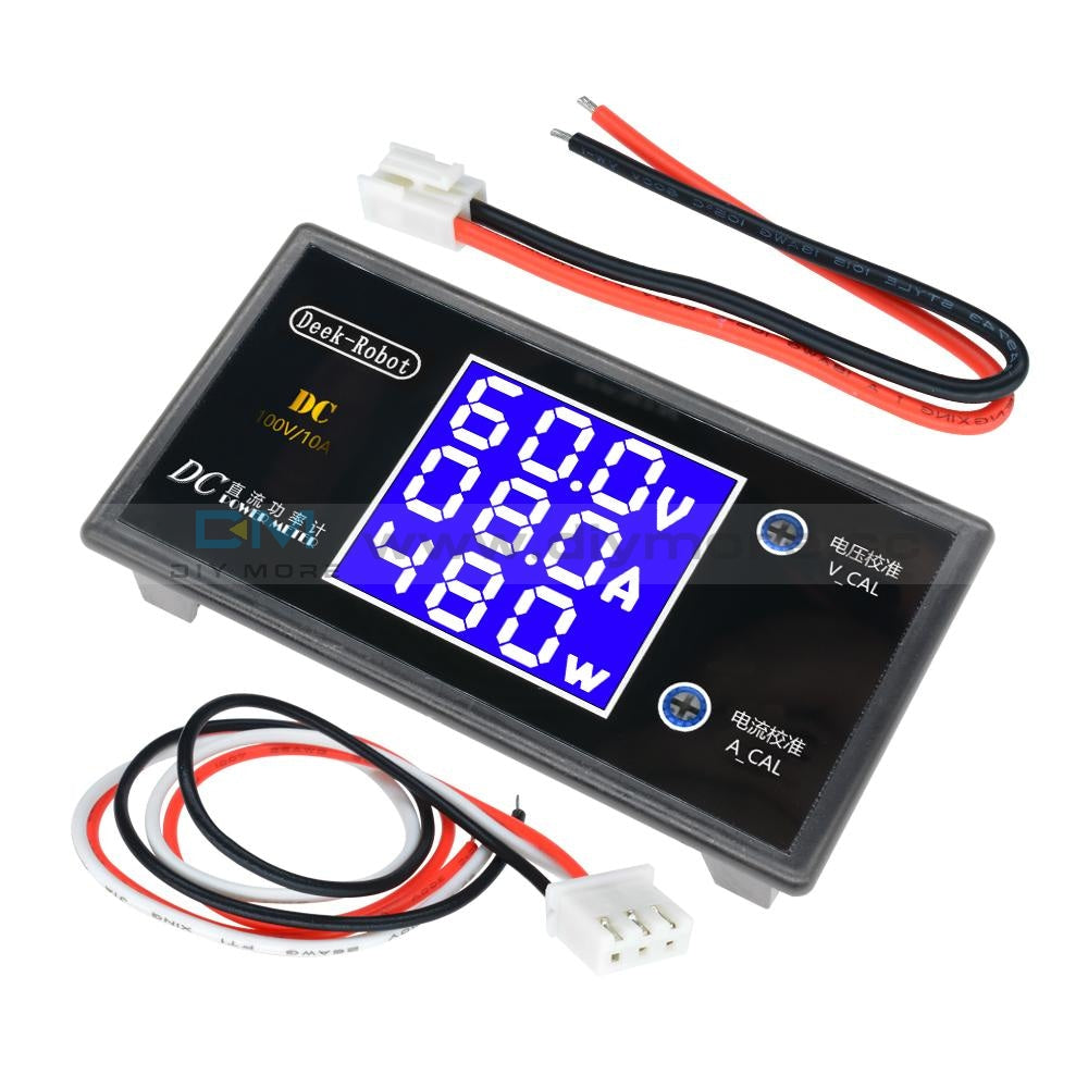 0.28 Inch Digital Voltmeter Ammeter 4 Bit 5 Wires DC 100V 200V 10A Vol Current Meter Power Supply Red Blue Led Dual Display 0.28 Inch Digital Voltmeter Ammeter 4 Bit 5 Wires DC 100V 200V 10A Vol Current Meter Power Supply Red Blue Led Dual Display