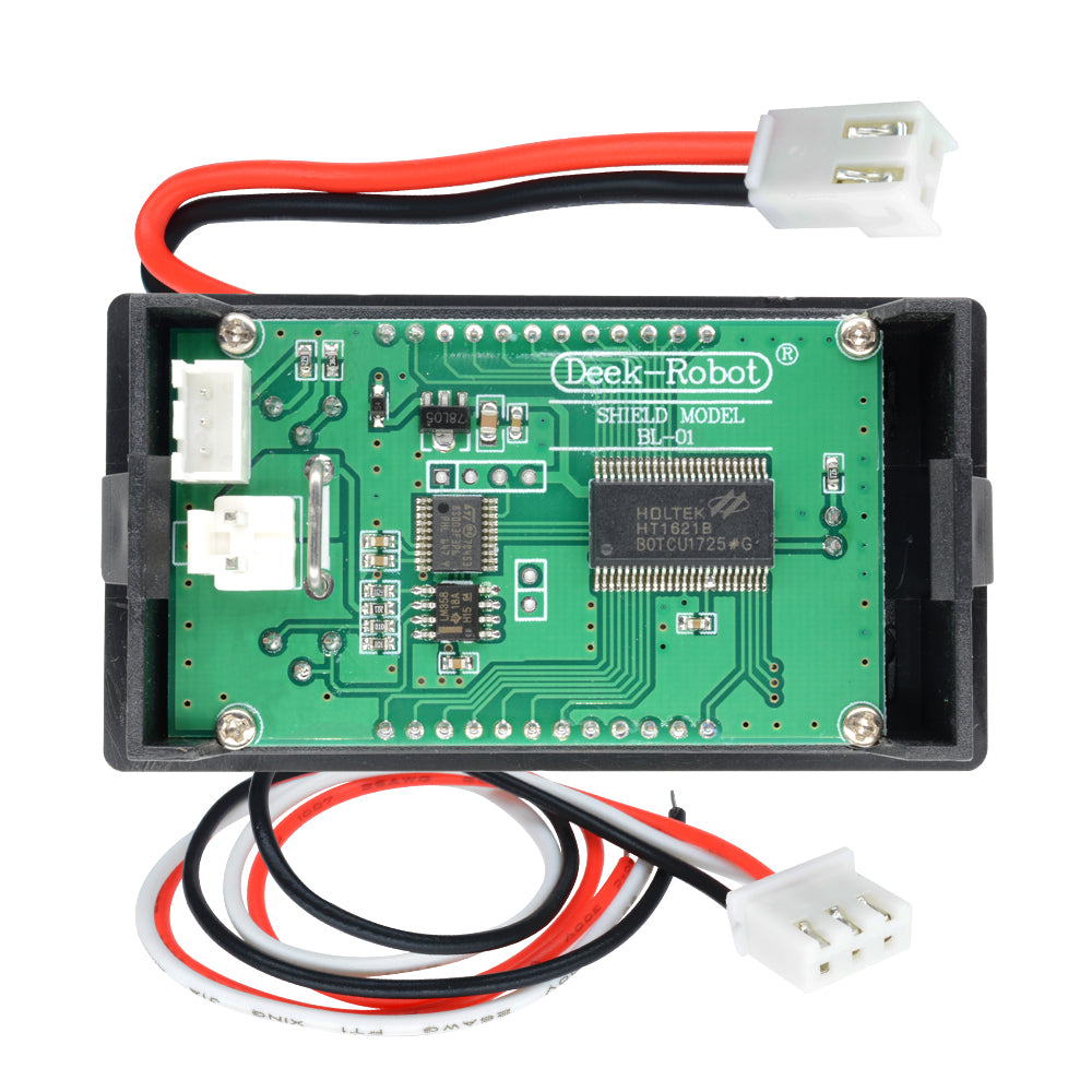 Voltimetro Amperimetro Digital Panel Arduino (10A 100V) - ELECTROART