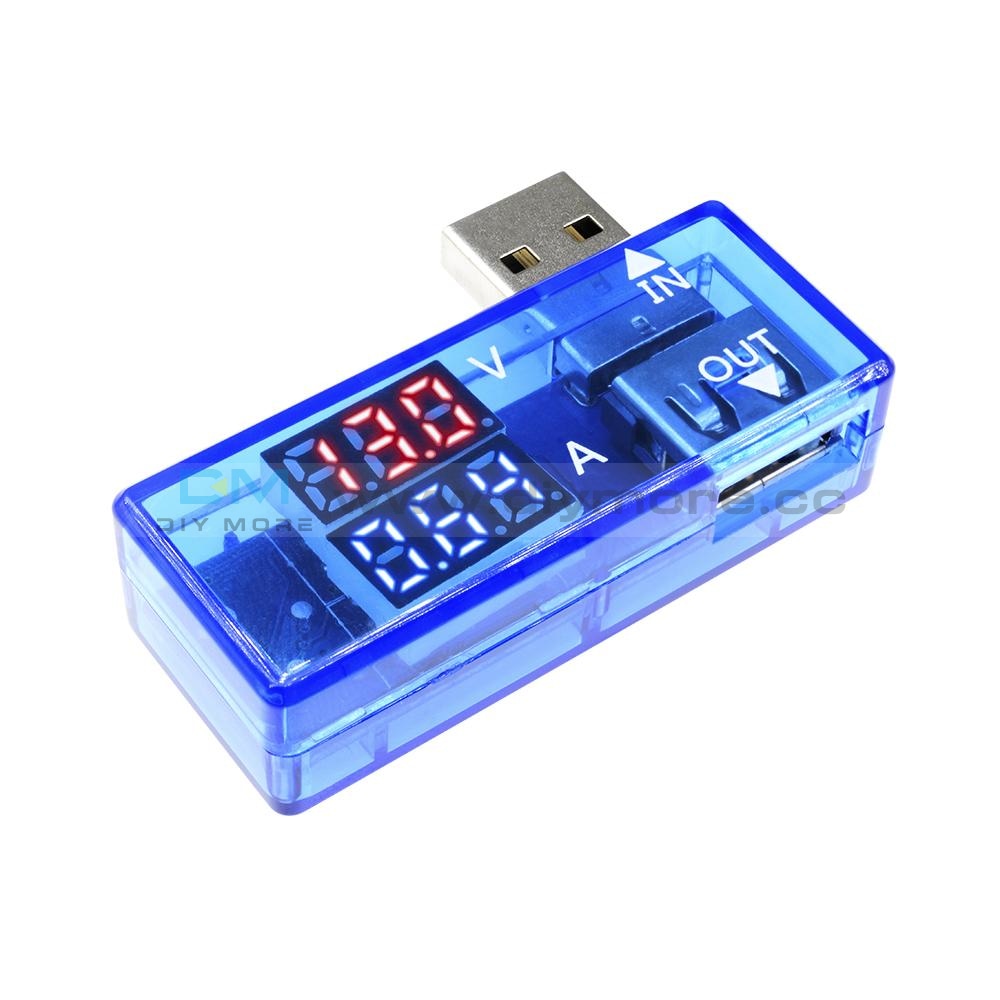 Digital Usb Mini Current Voltage Tester Meter Charger Doctor Multi Voltmeter Ammeter Ac Dc