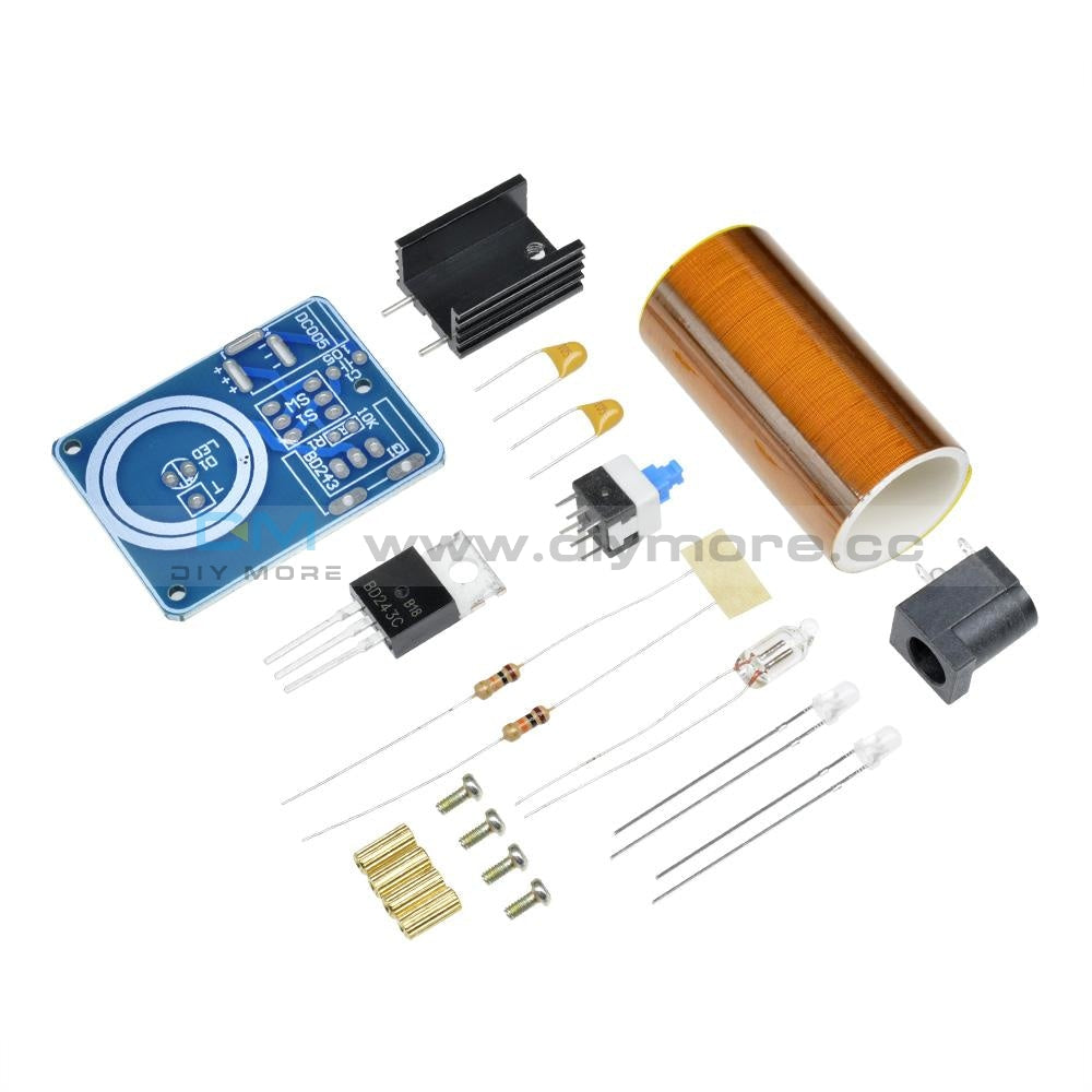 9-12V Bd243 Mini Tesla Coil Electronics Wireless Transmission Module Diy Kit Tools