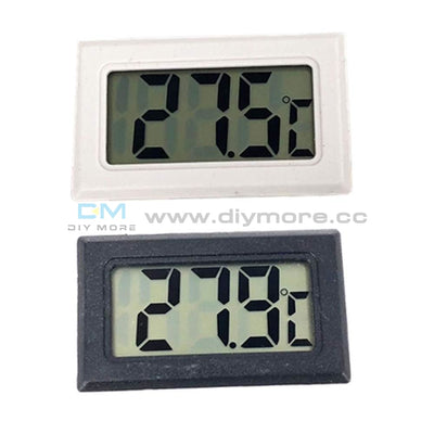Mini Embedded Led Digital Black Thermometer Temperature Aquarium Heating Cooling Thermostat