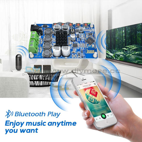 50W + Tda7492P 2X50 Watt Dual Channel Amplifier Wireless Digital Bluetooth 4.0 Audio Receiver Board