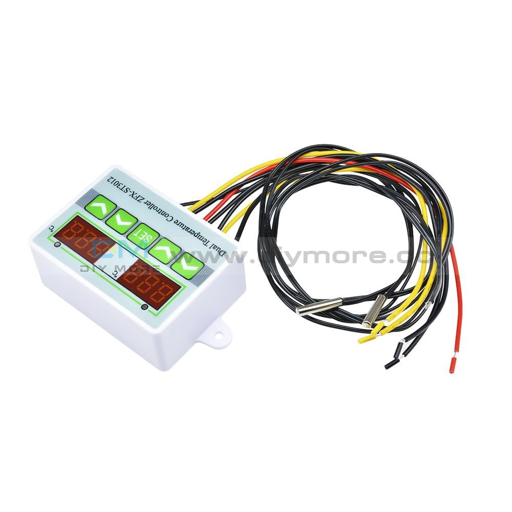 110V 220V 12V 24V Dual Digital Temperature Controller Thermostat