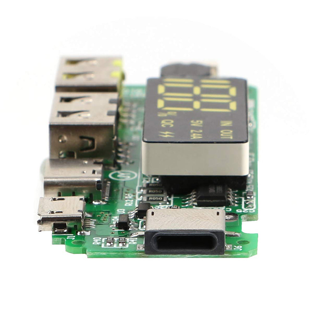 2.4A QC Dual USB Lithium Li-ion 18650 Battery Charger Module Boost Ste ...