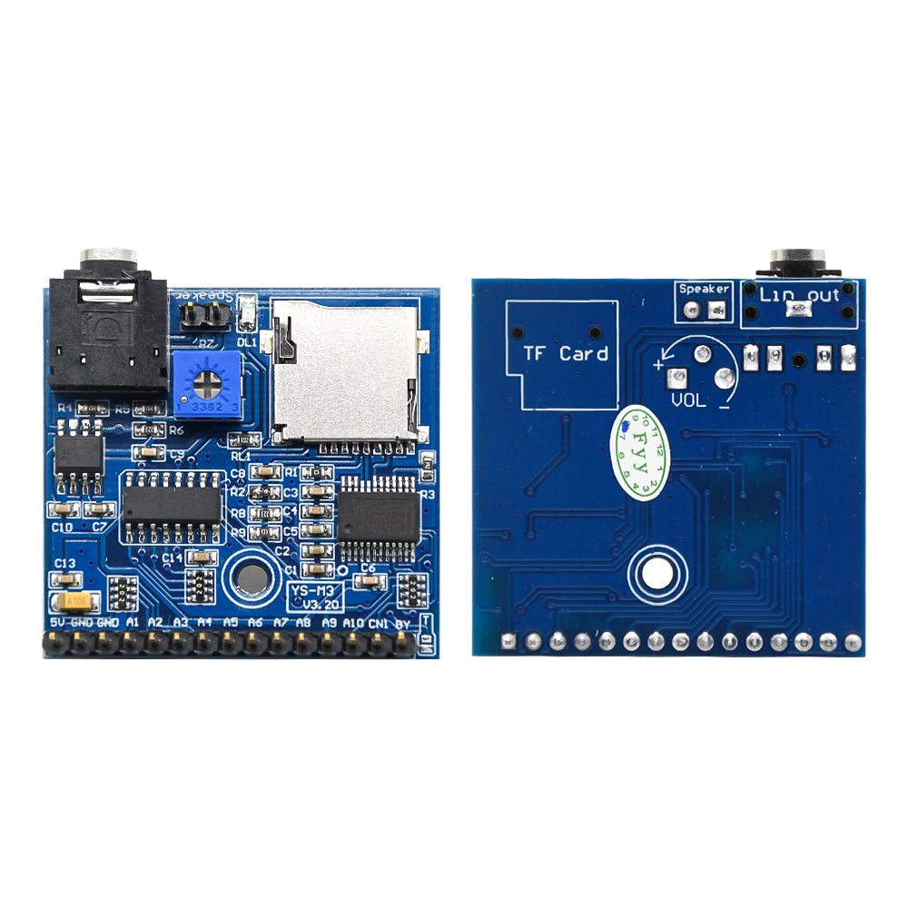 Voice Player Module MP3 Reminder Trigger Once To Broadcast Once Arduino Announcer