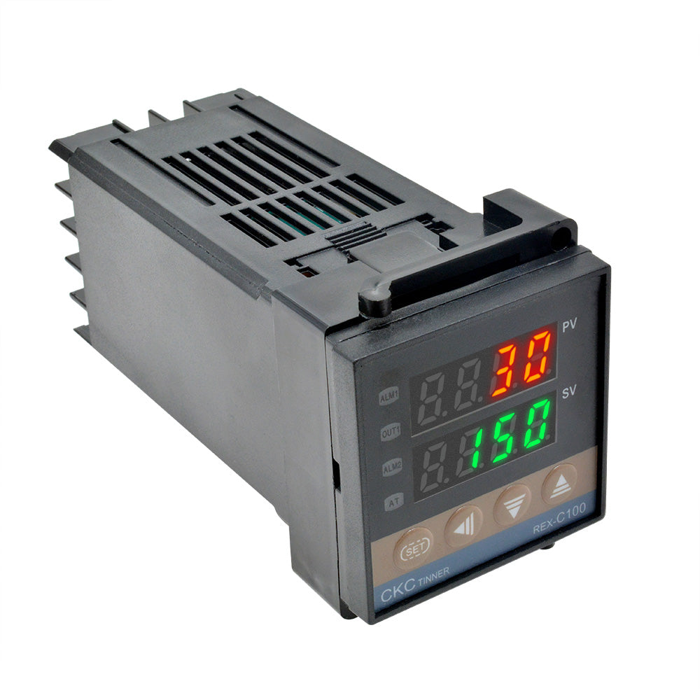 100-240V Digital LED Temperature Controller PID REX-C100 Thermostat Thermocouple