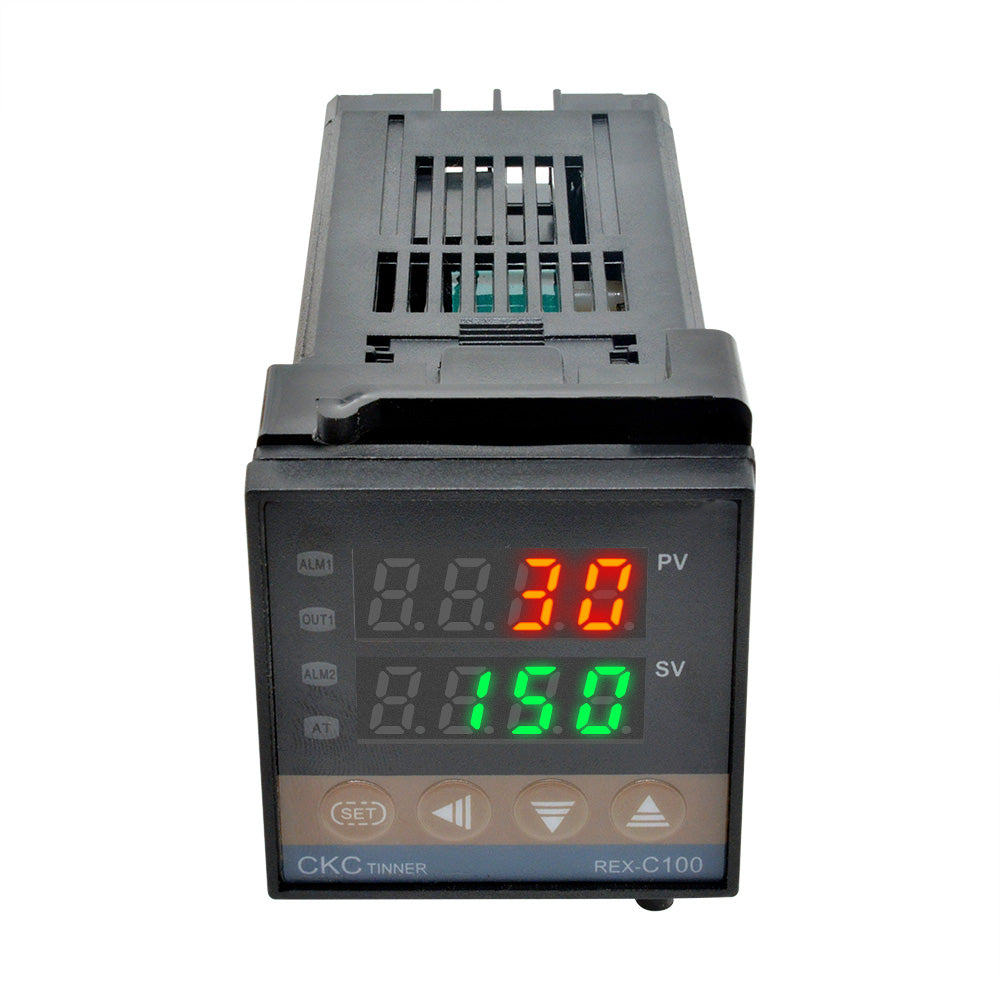 100-240V Digital LED Temperature Controller PID REX-C100 Thermostat Thermocouple