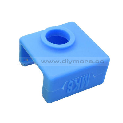 3D Printer Silicone Sock Heater Block Cover Mk7 Mk8 Hotend Protect Blue Printing