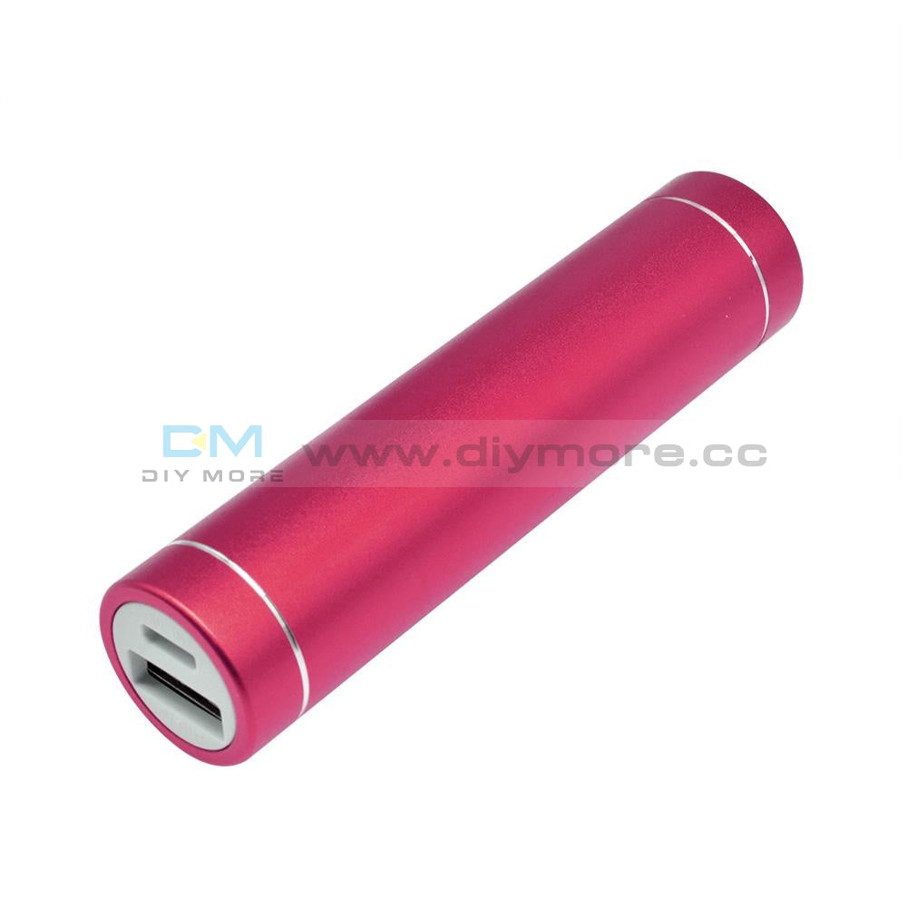 Multicolor Metal Power Bank Diy Kit Storage Case Box Free Welding Suit 1X 18650 Battery 5V 1A Usb