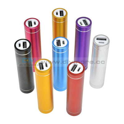 Multicolor Metal Power Bank Diy Kit Storage Case Box Free Welding Suit 1X 18650 Battery 5V 1A Usb