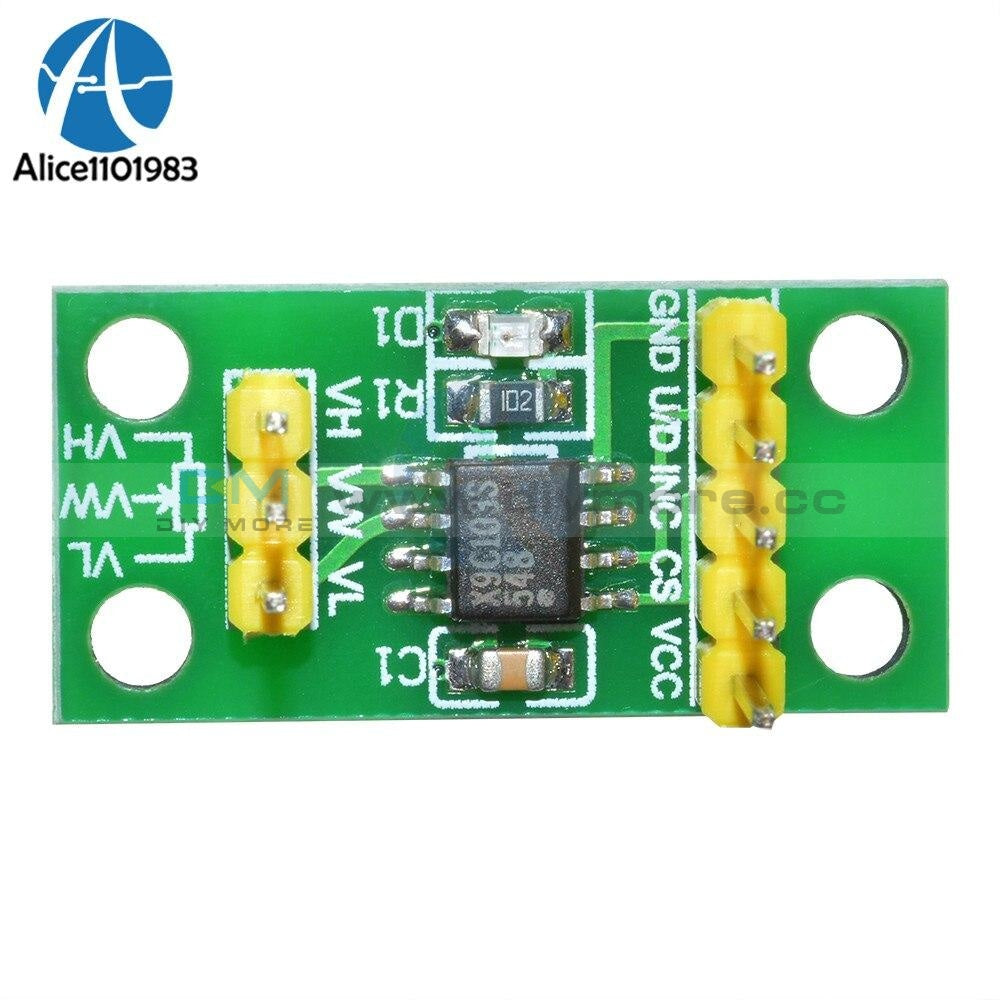 X9C103S Digital Potentiometer Board Module For Arduino Dc 3V 5V 10K Span Potentiometer Diy Kit